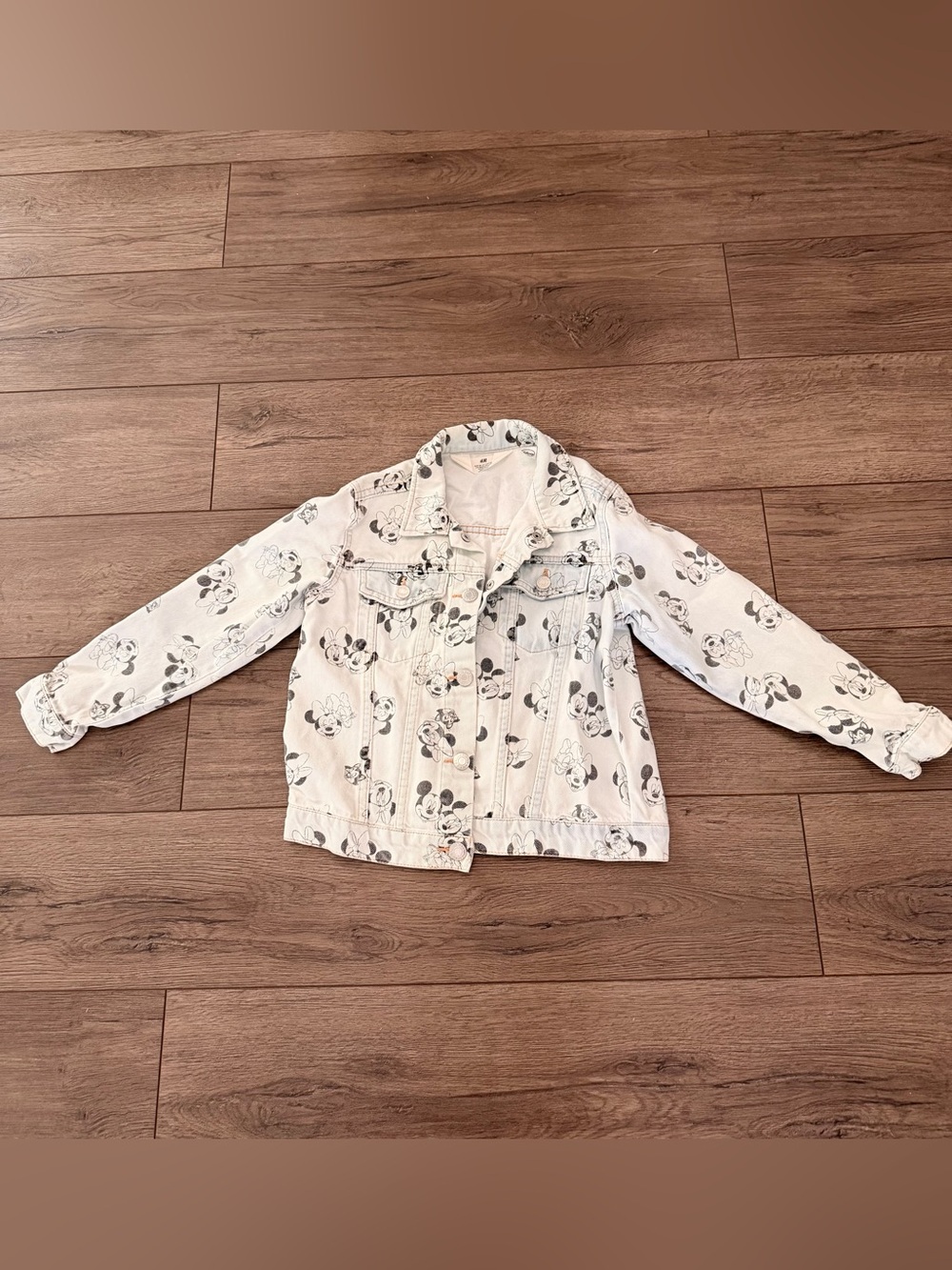 Kids light denim Minnie Mouse Jacket
